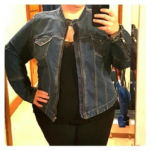 Venezia Plus Size Jean Jacket