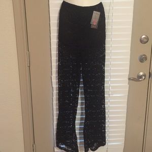 Lace see through Pants