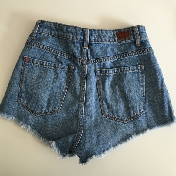 Bdg High Rise Denim Shorts - Picture 2 of 2