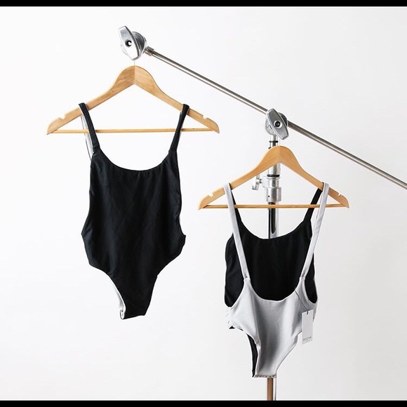 Rocha Black and Gray one piece!
