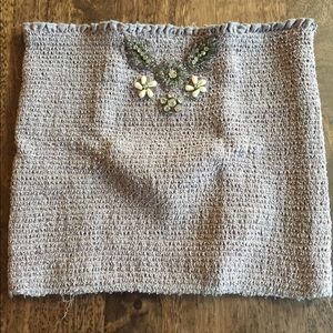 Free People Cropped Tube Top