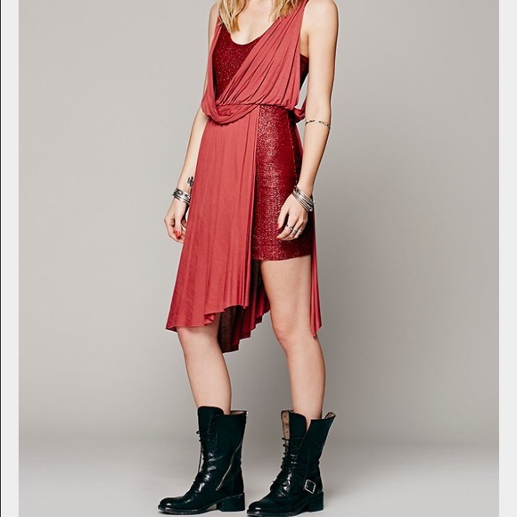 Free People Foiled Eleanor Dress
