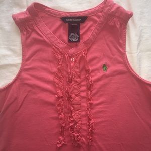 Girls size 12/14 Ralph Lauren top