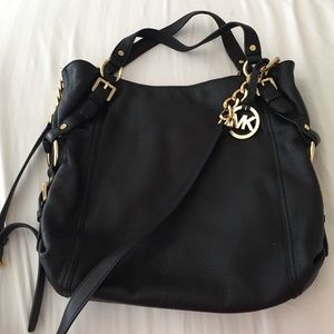 Michael Kors black leather Crossbody.