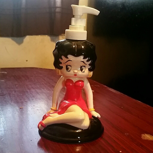 Betty Boop soap dispenser