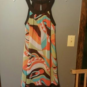 Vintage 70's pattern dress