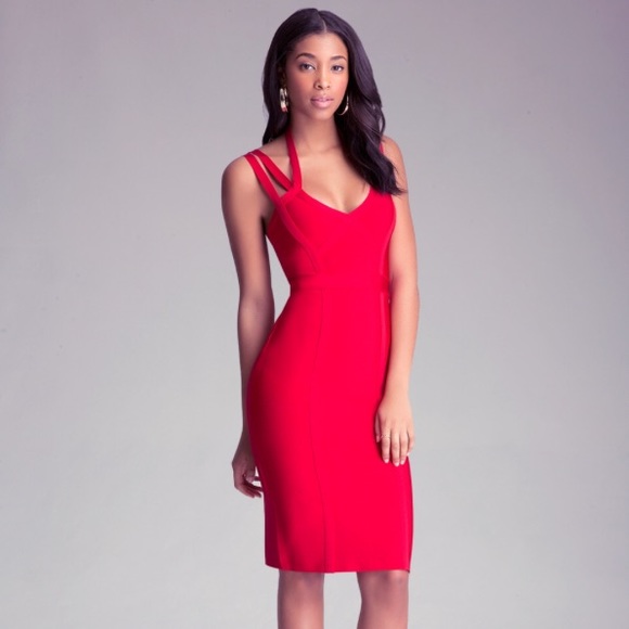 Two hour sale! Beautiful Bebe bandage dress NEW