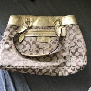 Authentic coach purse