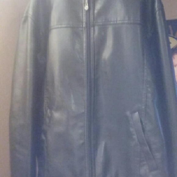 Armani men's xl leather jacket - Picture 1 of 1