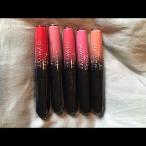 Rimmel Show Off Lip Lacquer Bundle
