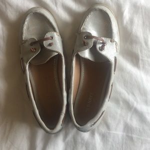 Old Navy Metallic Boat Shoes