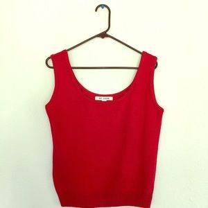 St. John Knit Shell (Red)