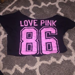 VS PINK Crop Top