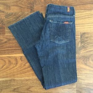 7 for all mankind "A pocket" jeans. Size 30