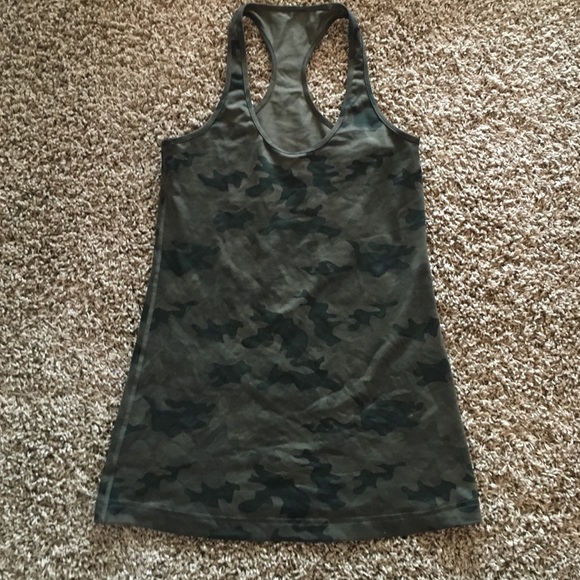 Lululemon Cool Racerback Camo Colored