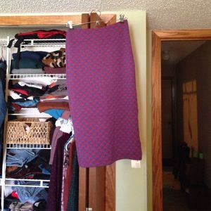 AA pencil midi skirt