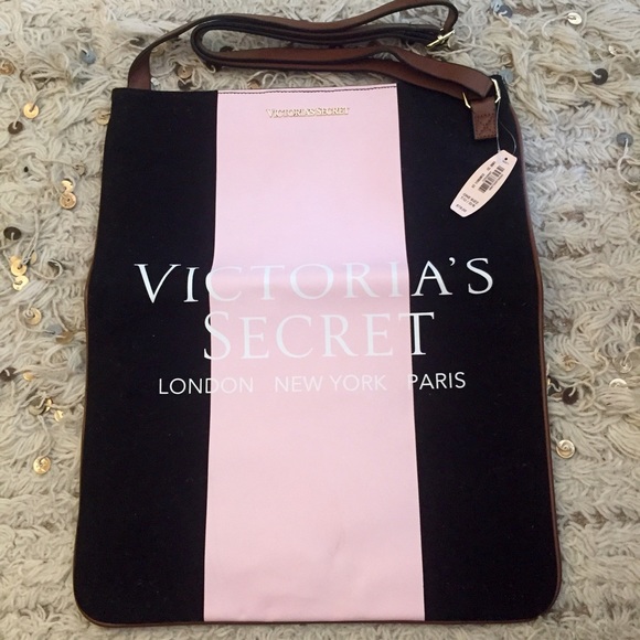 Victoria Secret Canvas Crossbody Messenger Bag