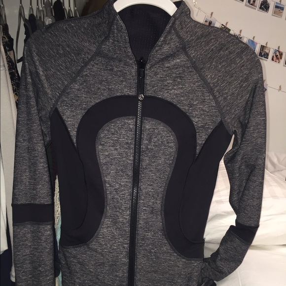 Gray and Black Lululemon Jacket NWT