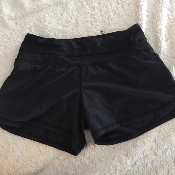 Lululemon black shorts.