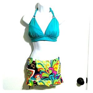 Womens 2 piece bathing suite