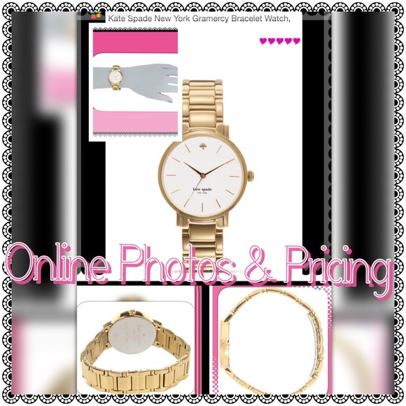 kate spade•gramercy gold-tone watch (1YRU0002) main image 4