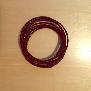 Final Sale Black wrap bracelet