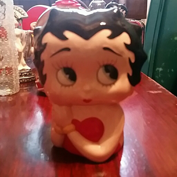 Betty Boop ceramic bank