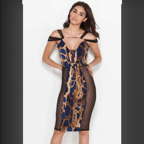 NWOT - SEXY MESH DRESS - Picture 1 of 4