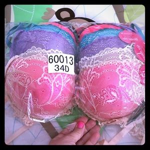 Brand New Bras 34D