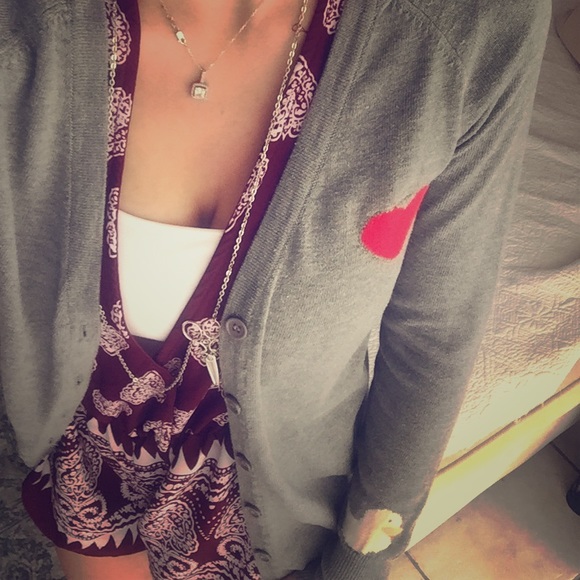 ❤️ Long Grey Cardigan ❤️
