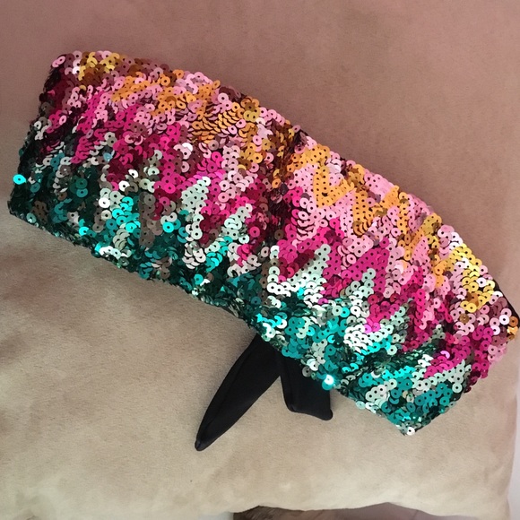 **VS sequined bandeau top!**