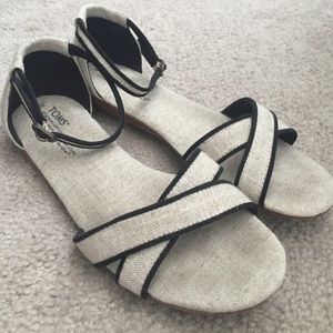TOMS Tan Sandals