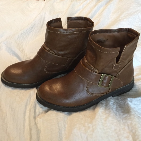 Brown Autumn Ankle Boots
