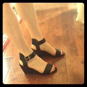 Black sandals