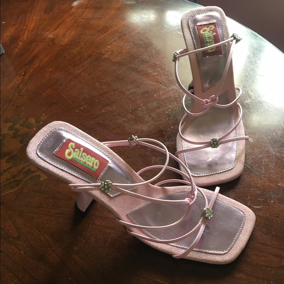 Sparkly light pink heels - Picture 4 of 4