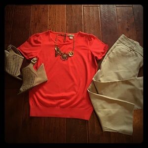 H&M Coral Sweater