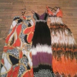 Bundle of 3 beautiful maxi dresses
