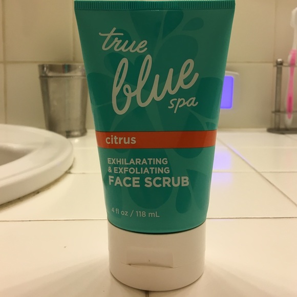True Blue Spa face scrub