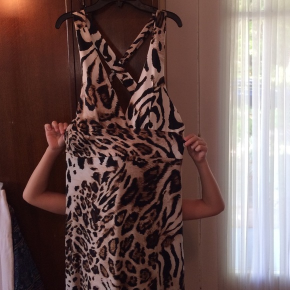 Leopard sun dress