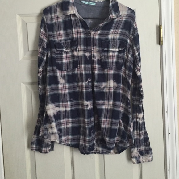 Maurices Plaid Button Down