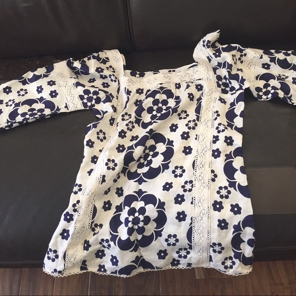 Tory Burch linen Tunic
