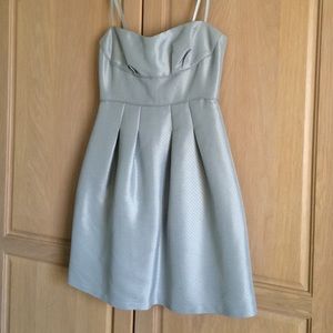 Light blue cocktail dress