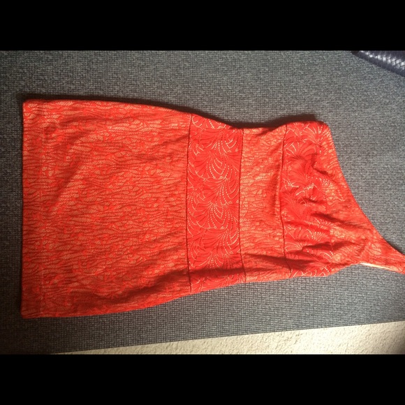 Bebe one shoulder dress