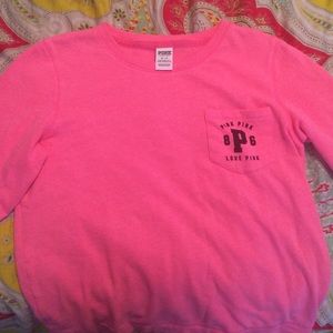 Long sleeve Pink Victoria's Secret shirt