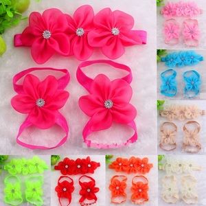 Brand new 3 piece barefoot and headband