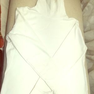 One women's white Turtleneck