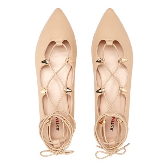 Lace Up Flats