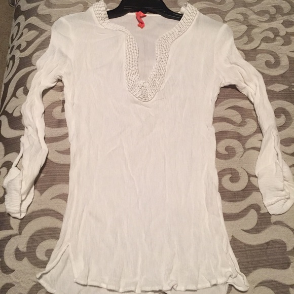 White Beach Tunic