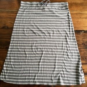 Joe Fresh Cotton Midi Skirt