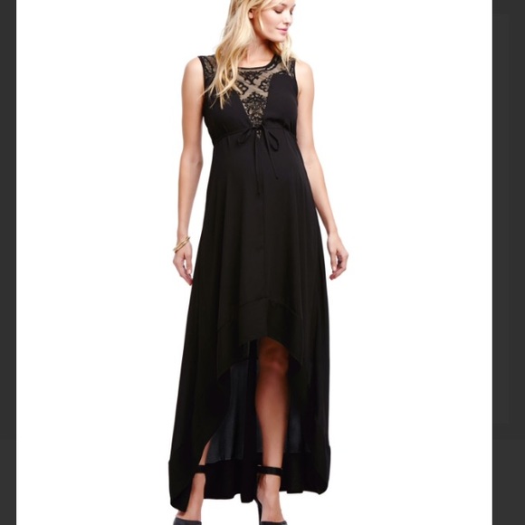 Jessica Simpson maternity dress high low